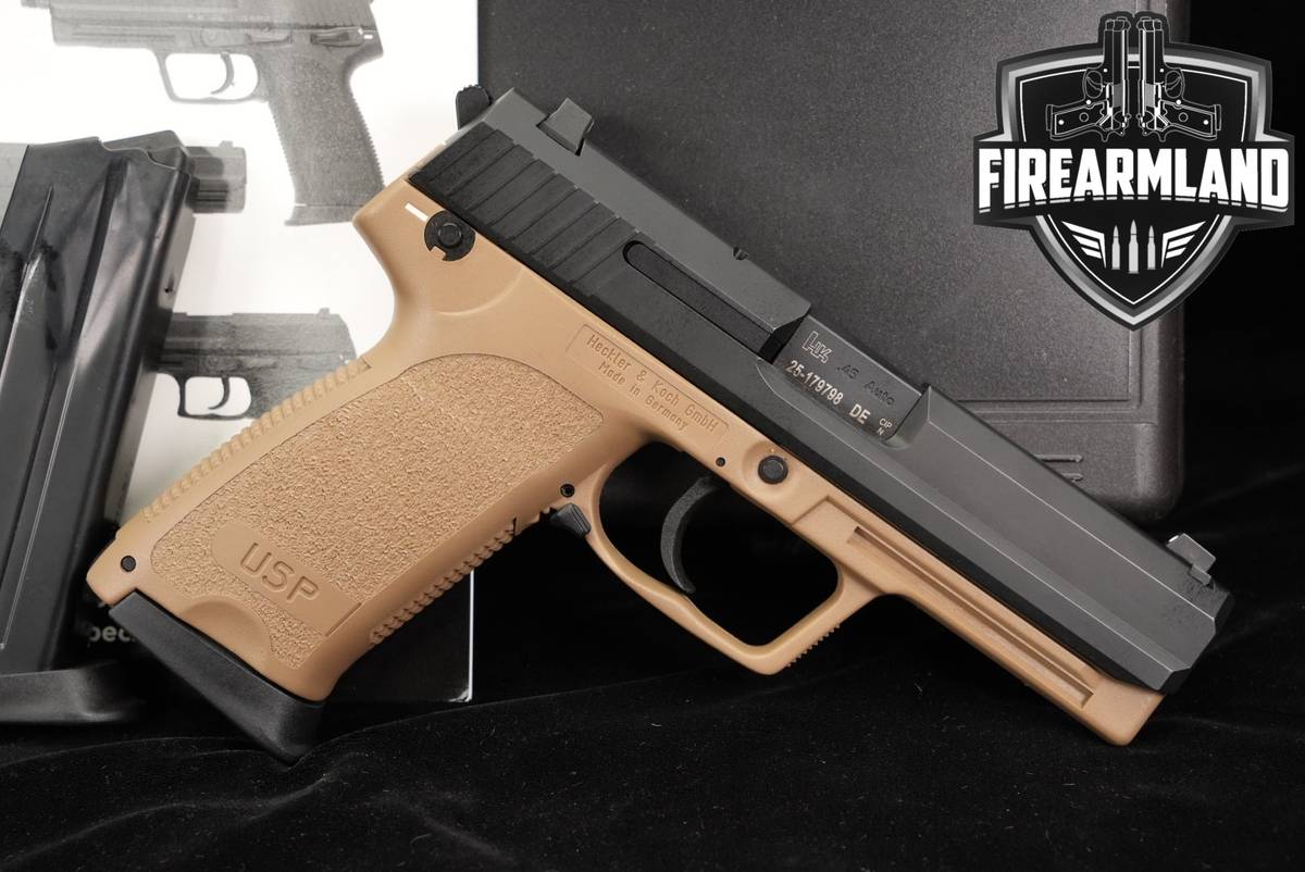 Heckler & Koch USP45 Variant 1 45 ACP H&K USP V1 DA/SA +2 MAGS, ORIG CASE