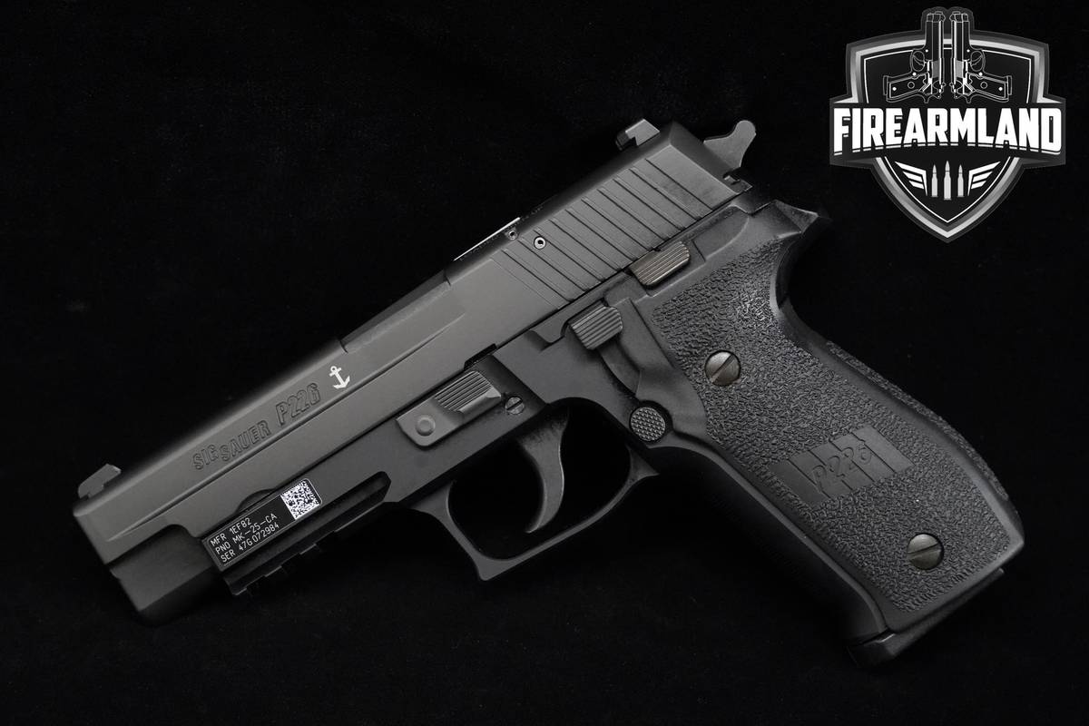 Sig Sauer P226 MK-25 CA 9mm 4.4" P 226 MK25 +3 MAGS & ORIG CASE