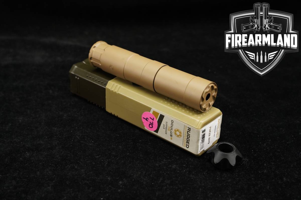 Rugged Suppressors Oculus 22 LR Suppressor Oculus22 +ORIG BOX
