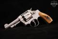 1910-1917 Smith & Wesson (S&W) 32 Hand Ejector Model of 1903 5th Change .32 S&W Long Nickel Plated in Fair Condition Image 2