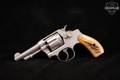 1910-1917 Smith & Wesson (S&W) 32 Hand Ejector Model of 1903 5th Change .32 S&W Long Nickel Plated in Fair Condition Image 3