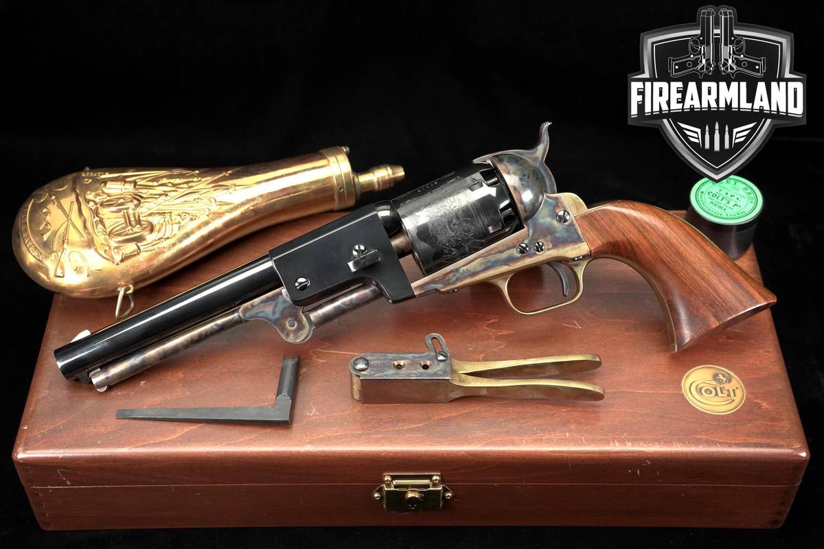 1974 Colt Model 1848 Dragoon 3rd Second Gen 7.5" 44 Cal Target +ORIG CASE