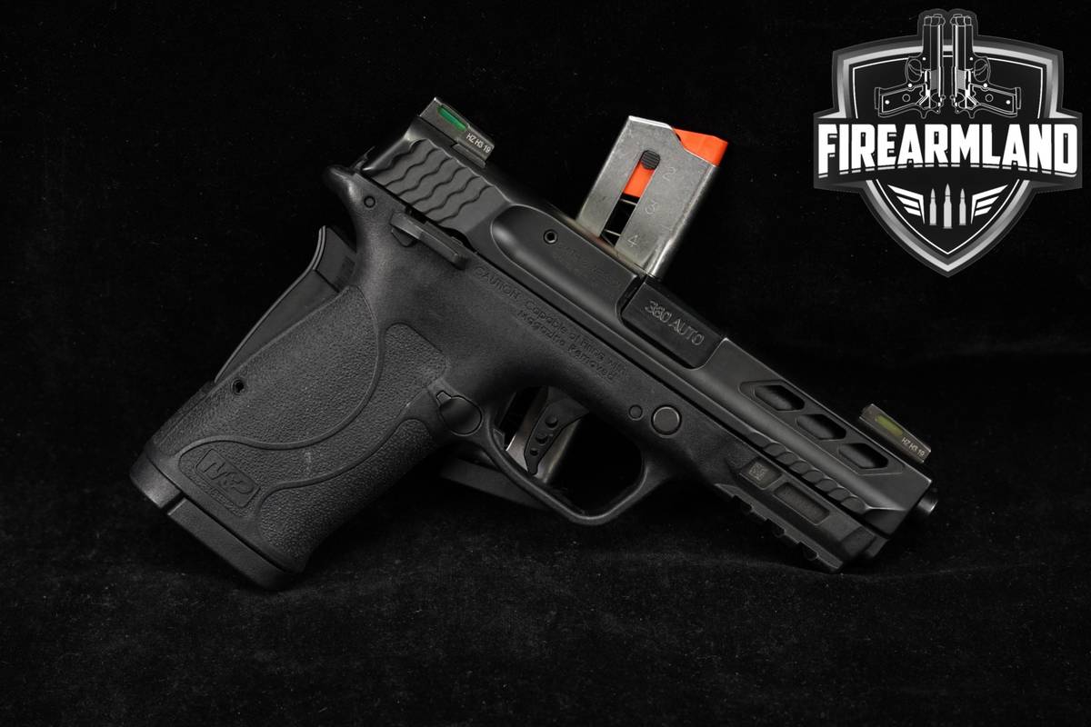 Smith & Wesson M&P 380 Shield EZ Performance Center M2.0 TS PORTED +2 MAGS