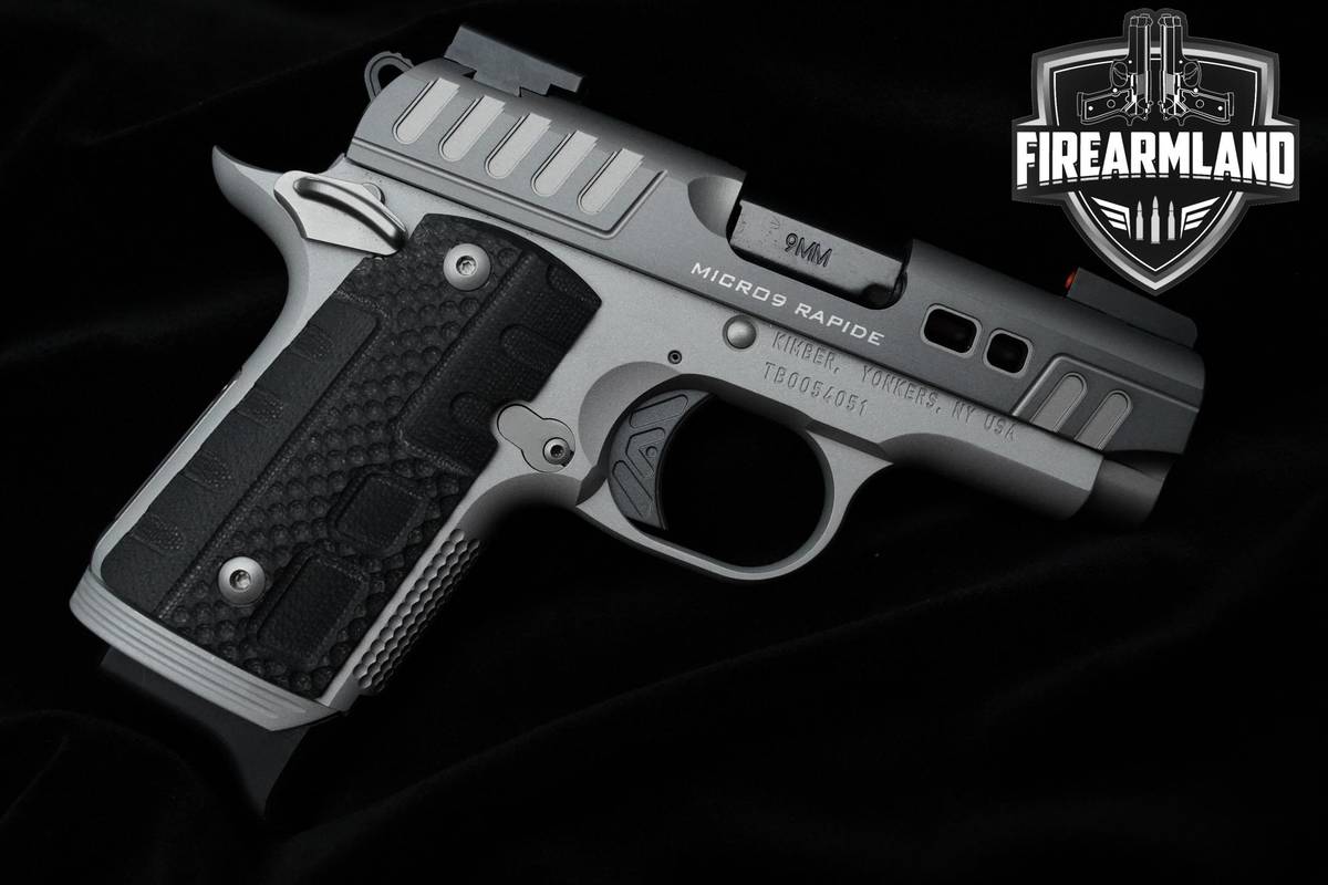 Kimber Micro 9 Rapide Black Ice 9mm 3.15" Rapide Kimber MATCH Micro-9