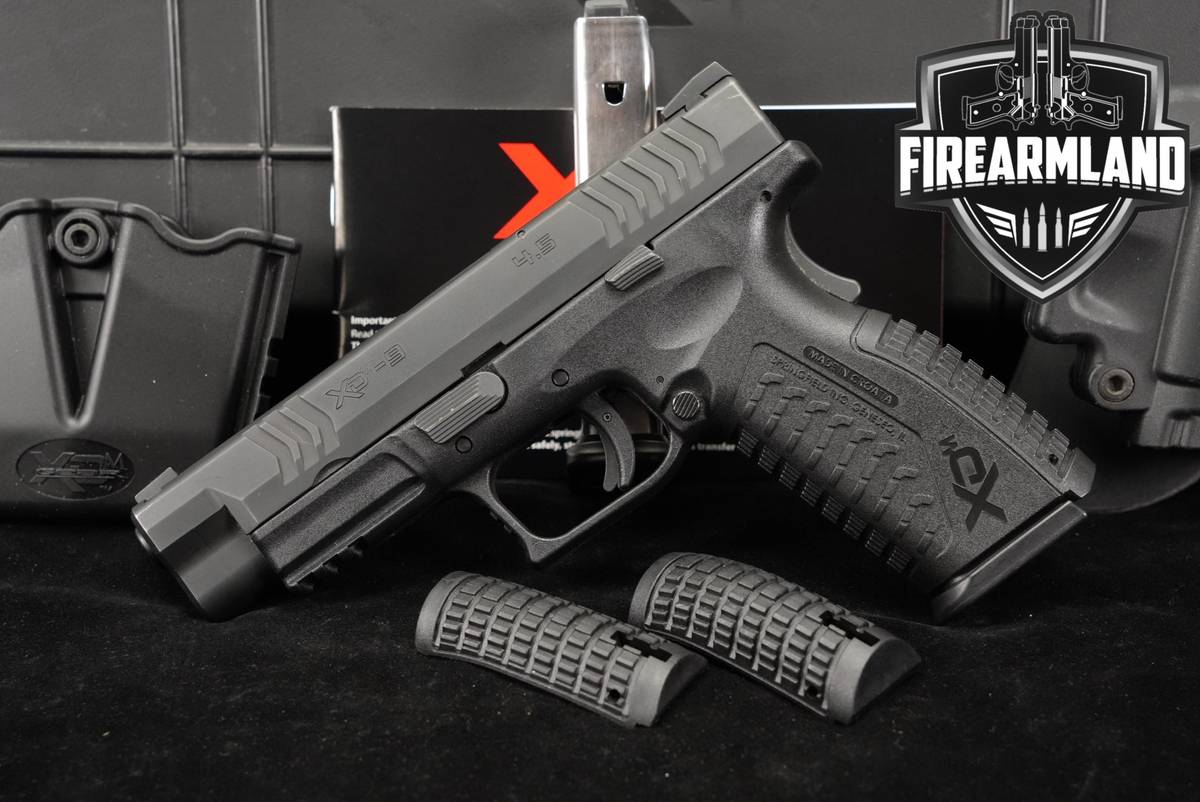 Springfield Armory XD-M 9mm 4.5" XDM +2 MAGS, ORIG CASE & HOLSTER