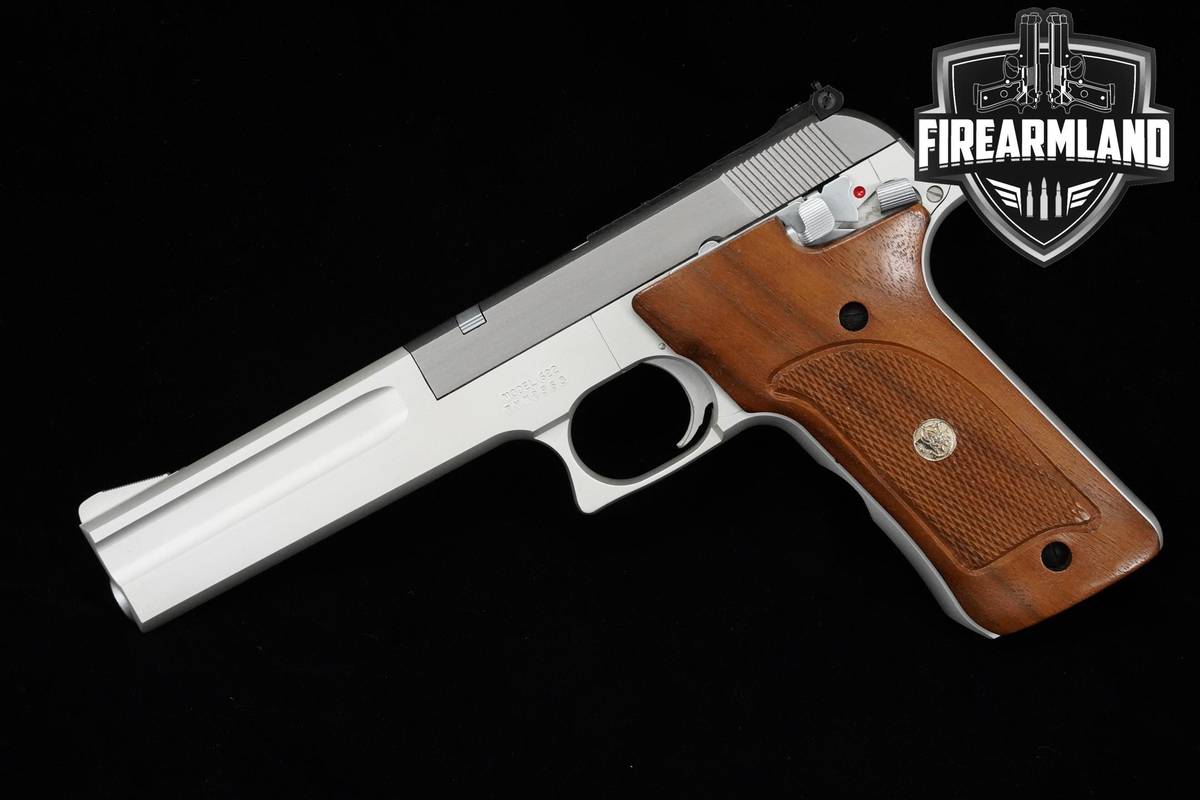 Smith & Wesson Model 622 Target 22LR 6" Stainless +4 MAGS