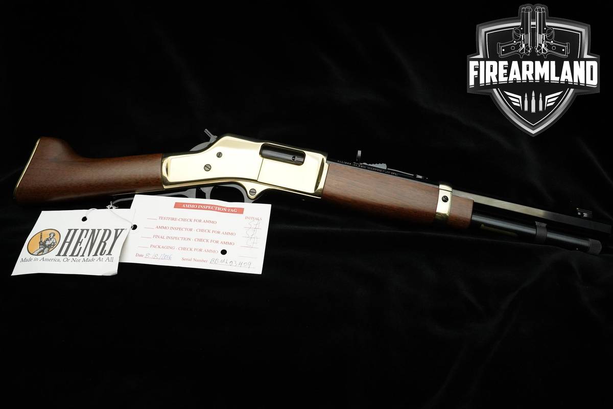LIKE-NEW Henry Big Boy Mares Leg 44 Magnum 12.9" Blued Henry 2016