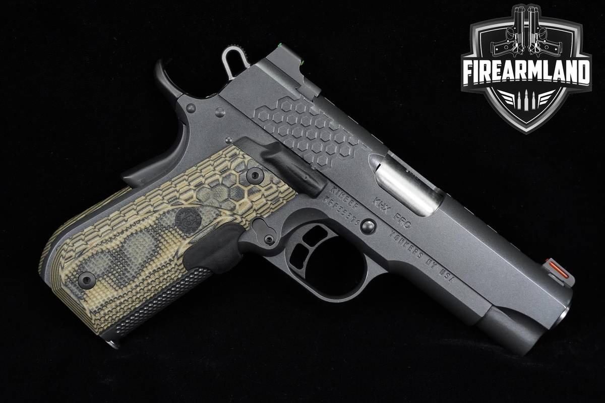 Kimber KHX Pro 9mm 1911 4" Gray Defense Carry Pistol +ORIG CASE
