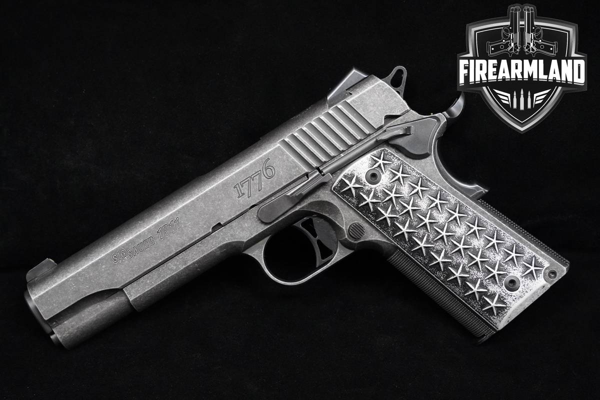 Sig Sauer 1911 We the People 45 ACP 5" Sig-Sauer 1911 1911A1 1911-A1 2 MAGS