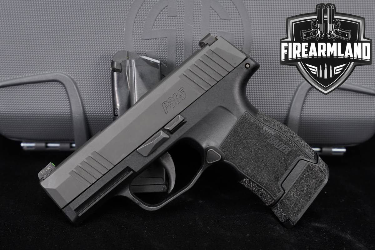 Sig Sauer P365 9mm 3.1" P-365 CCW Carry +2 MAGS & ORIG CASE