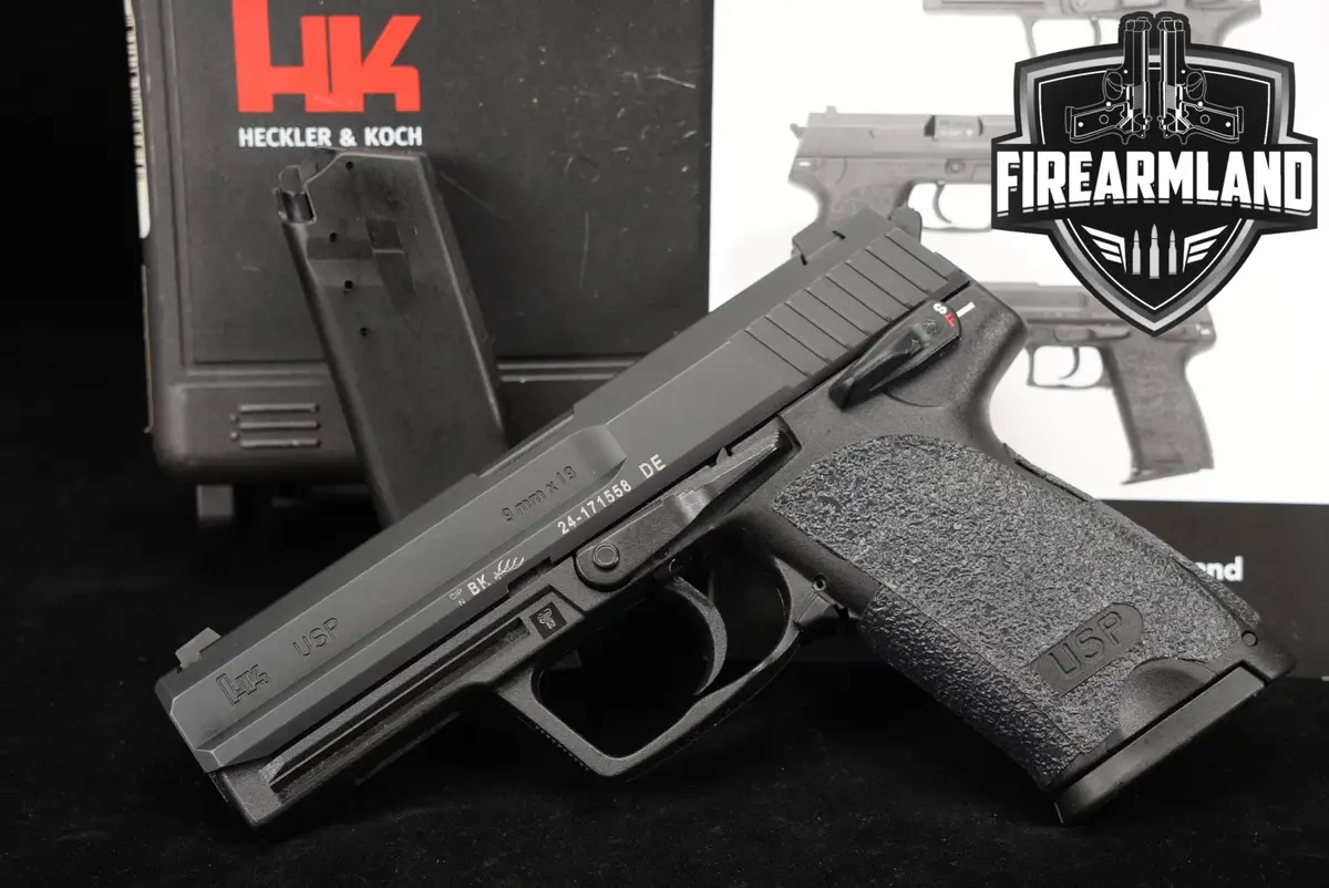 Heckler & Koch USP9 V1 9mm H&K USP-9 4.25 +2 MAGS & ORIG BOX