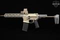 Q Honey Badger Pistol 5.56mm NATO Tan Anodized in Excellent Condition Image 5