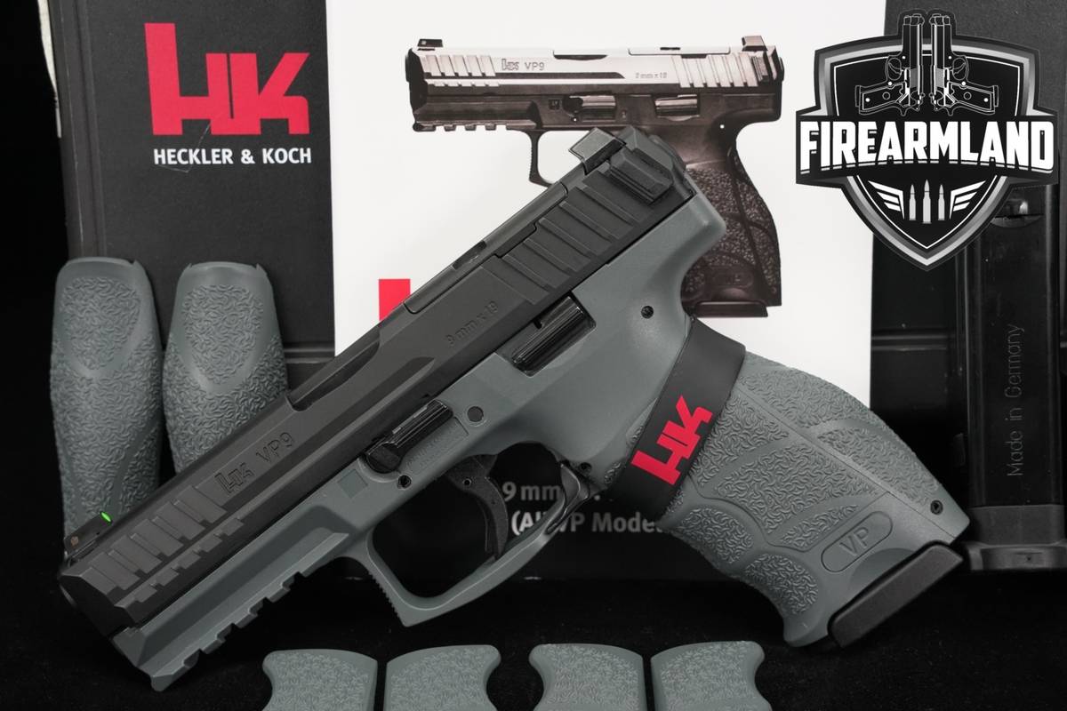 Heckler & Koch H&K HK VP9 Optics Ready 9mm 4.09" VP-9 +2 MAGS & ORIG CASE