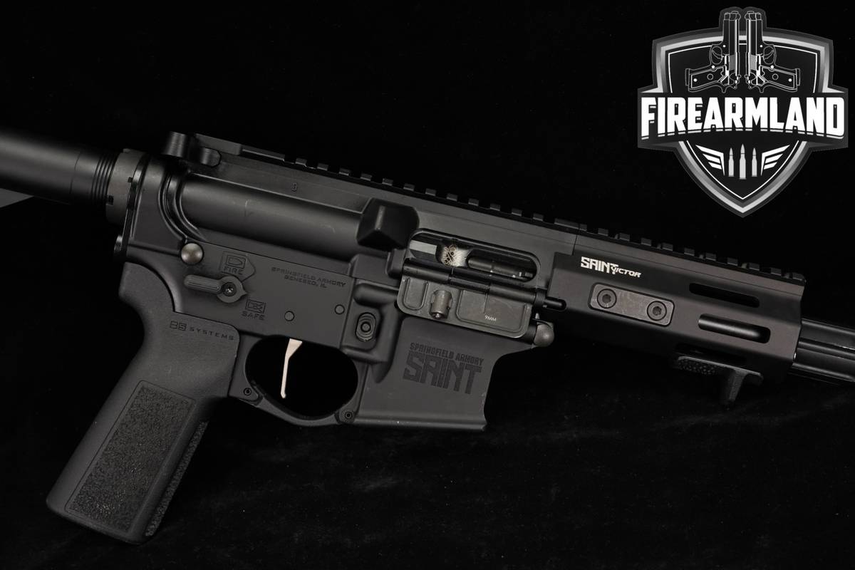Springfield Armory SAINT Victor Pistol 9mm AR-9 AR9 5.5" PCC FLAT TRIGGER