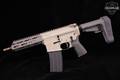 Q Sugar Weasel Pistol .300 AAC Blackout (7.62x35mm) Clear Anodized & Gray in Very Good Condition Image 4