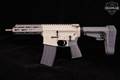 Q Sugar Weasel Pistol .300 AAC Blackout (7.62x35mm) Clear Anodized & Gray in Very Good Condition Image 5