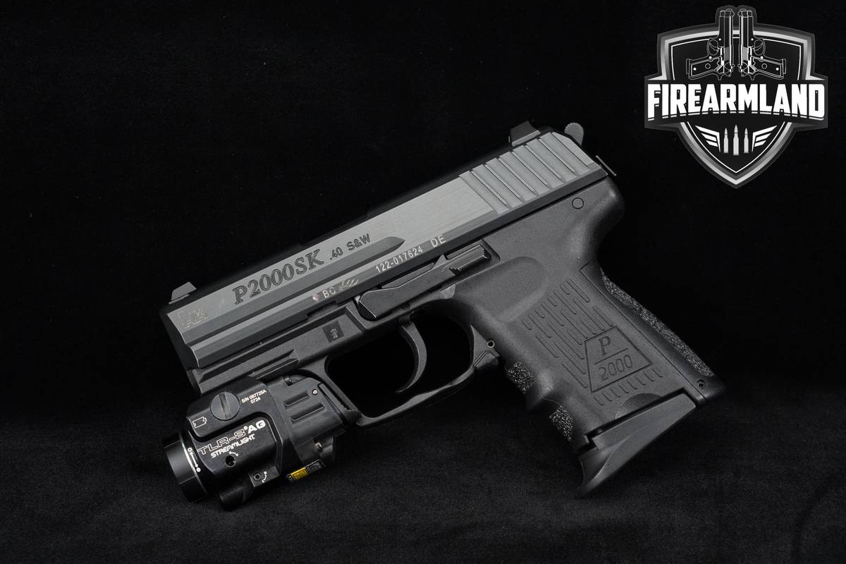 Heckler & Koch P2000SK V3 40S&W 3.26" DA/SA +2 MAGS, ORIG CASE & HOLSTER