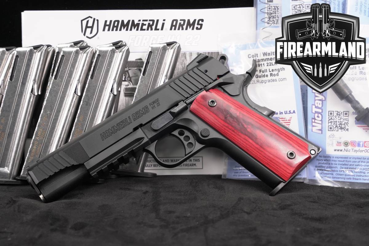 Hammerli Forge H1 22 22LR 1911 5" +9 MAGS