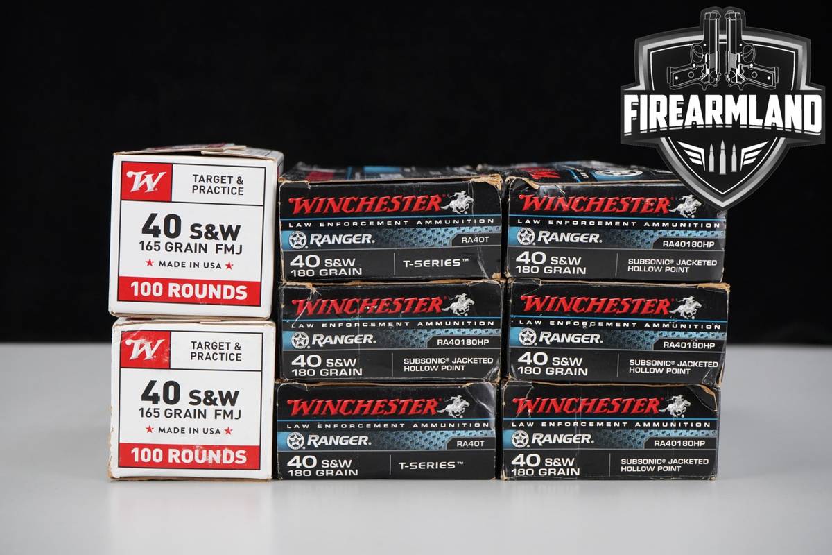 500 RDS! 40 S&W Ammo 40S&W