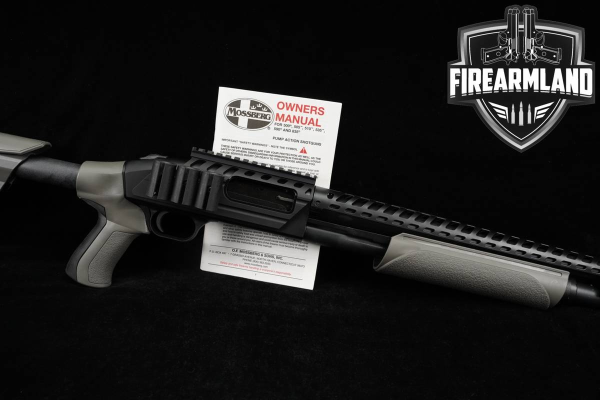 EXCLUSIVE! Mossberg Model 500 ATI Scorpion 12-Gauge 18.5" Destroyer Grey