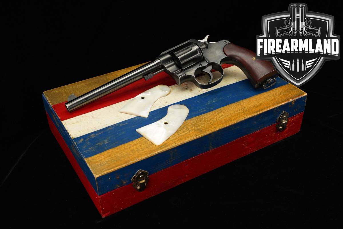 1919 Colt Model 1917 U.S Army; Arsenal Rework 45Colt M1917 +DISPLAY CASE