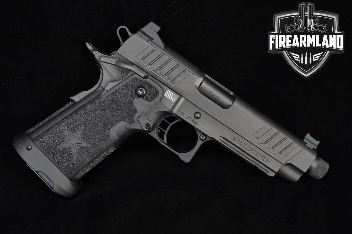 Staccato (STI) 2011 P 9mm 1911 Staccato 2011-P 1911 OPTIC READY +ORIG CASE