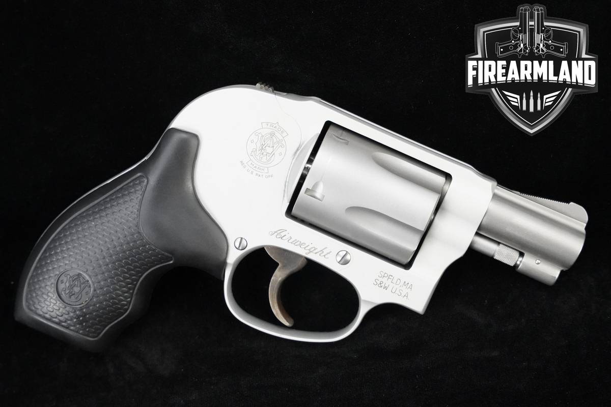 Smith & Wesson (S&W) Model 638-3 38 Special +P 1.8" Silver S&W 638-3 DA/SA