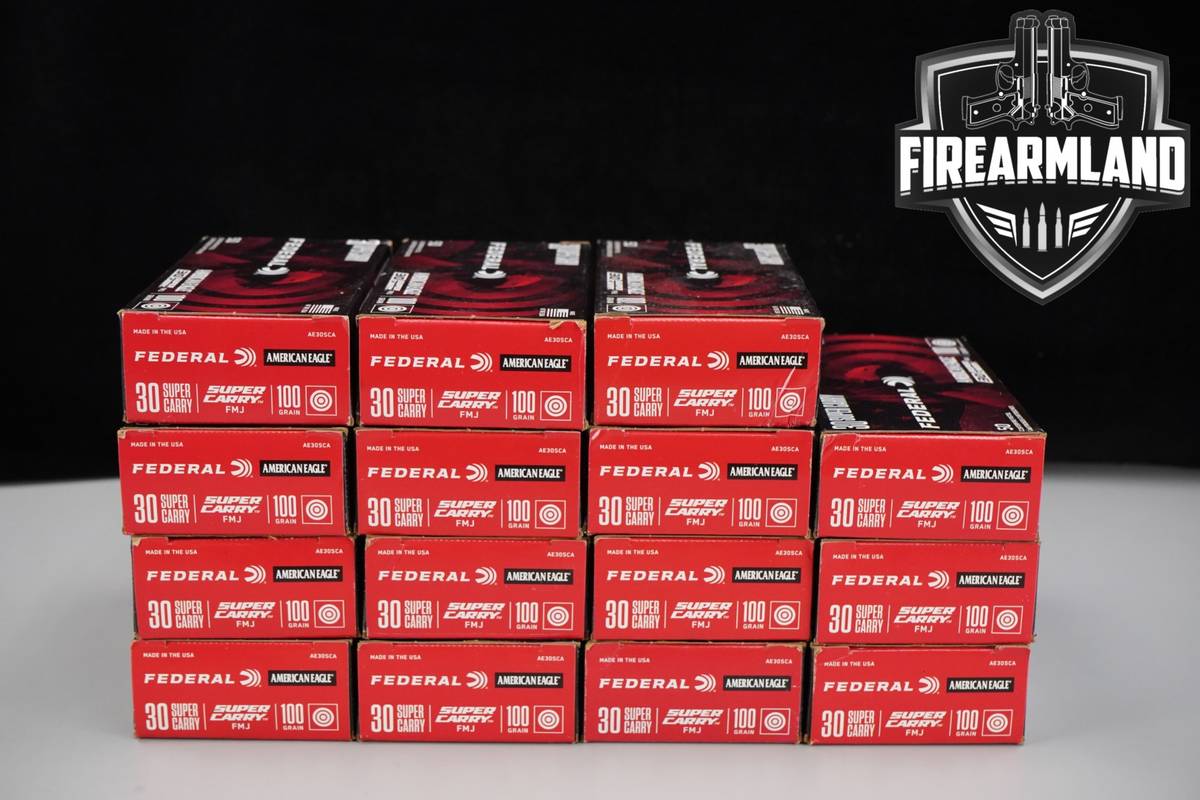 750 RDS! 30 Super Carry Ammo 30SC
