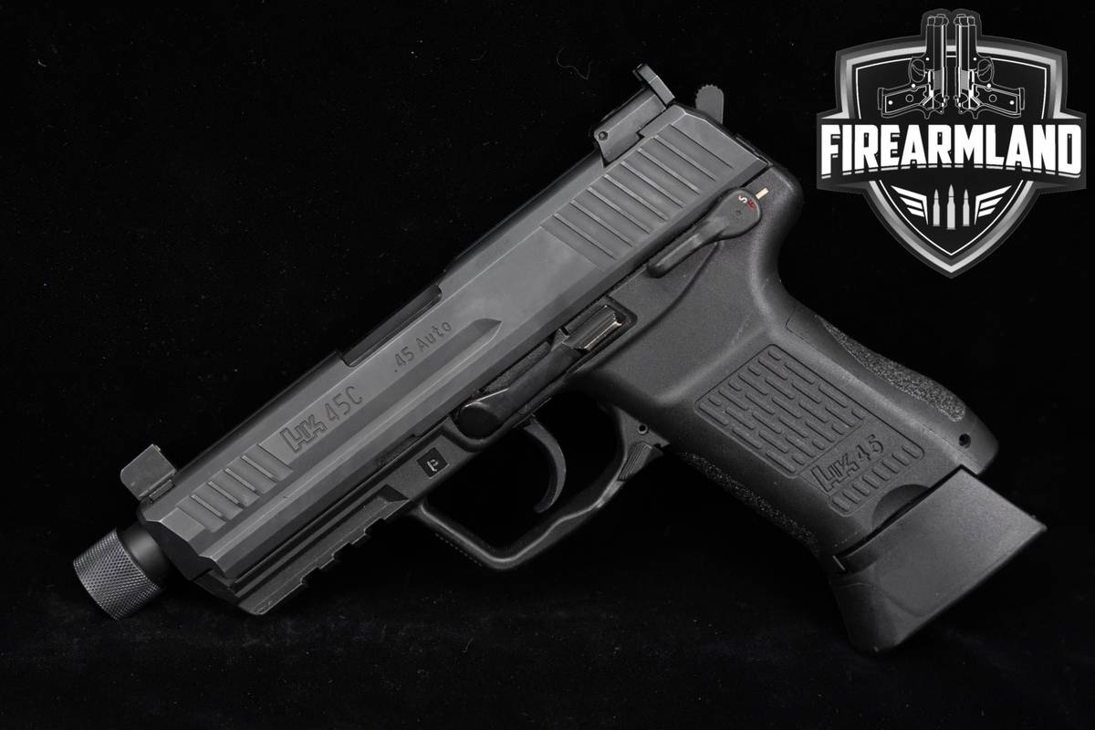 RARE Heckler & Koch HK45 Compact Tactical 45 ACP 4.57" H&K HK45CT 45C DA/SA