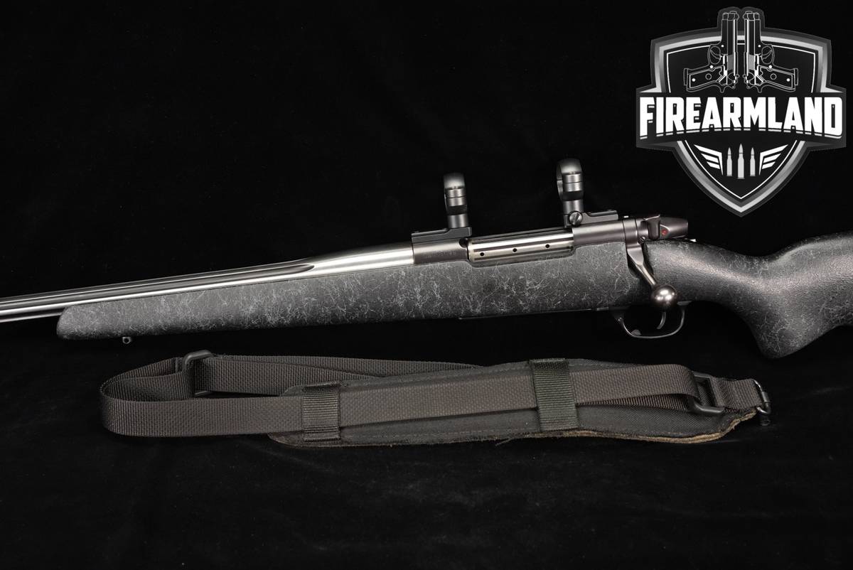 RARE LEFT-HAND Weatherby Mark V Accumark 338-378 Wby Magnum 26 +SCOPE RINGS