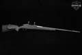 Weatherby Mark V Accumark Left-Hand .338-378 Wby. Mag. Stainless & Black/Gray Spiderweb in Very Good Condition Image 2
