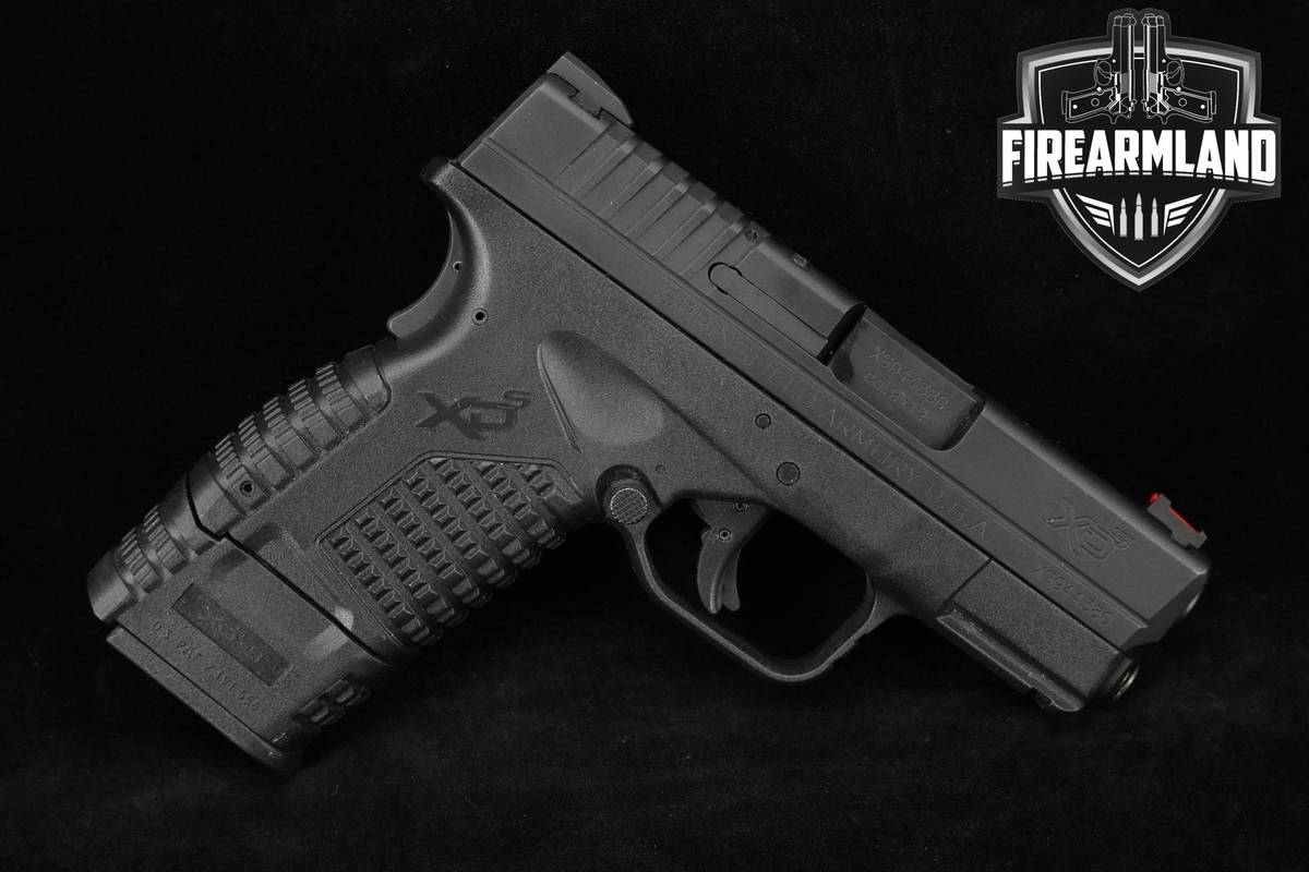 Springfield Armory (SA) XDs-9 9mm 3.3" Black Springfield-Armory XDs-9 XDS9