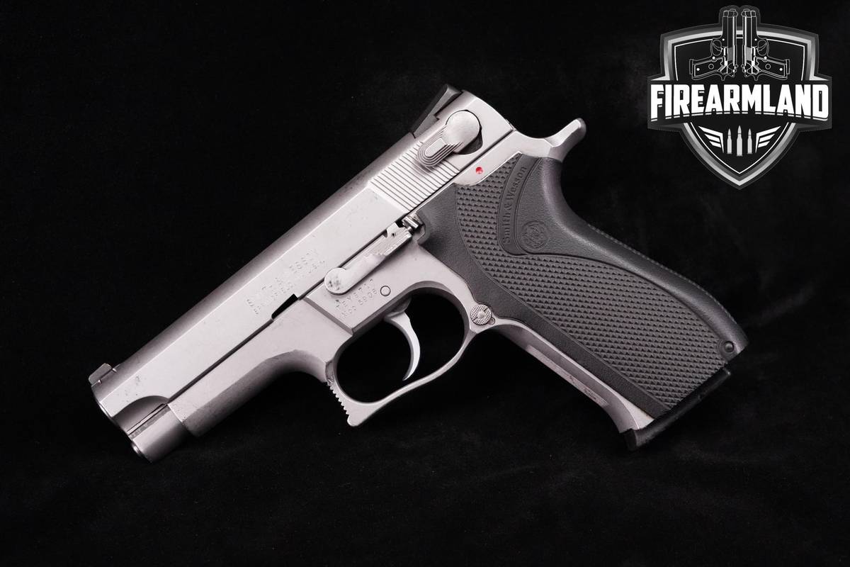 ISSUED! Smith & Wesson Model 5906 Third Generation 9mm 4" Stainless DA/SA