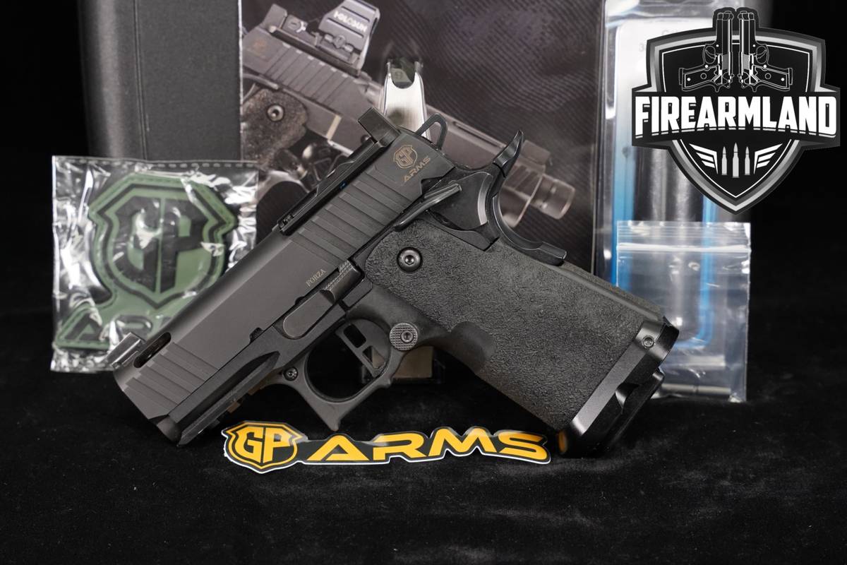 GP Arms Forza 3.1 9mm Optics-Ready Stainless +2 MAGS & ORIG CASE