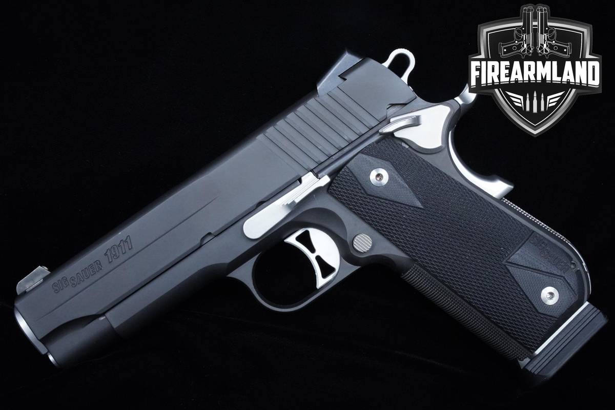 Sig Sauer 1911 Nightmare Fastback Carry 45 ACP 4.2" 1911 1911A1 +ORIG CASE
