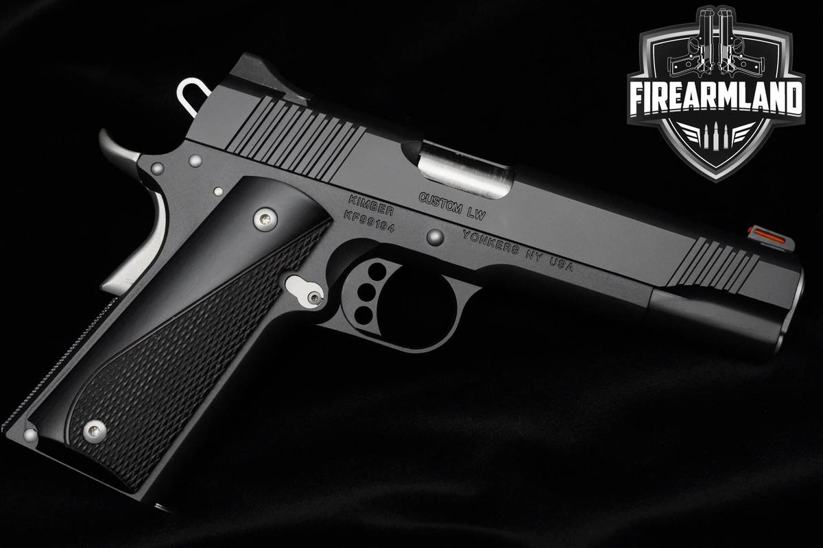 Kimber Custom LW Nightstar 9mm 5" 1911 Pistol Stainless 9+1