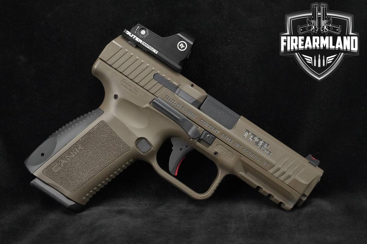 Canik TP9 SF Elite 9mm 4.19" OD Green Canik-TP9 SF-Elite TP9-SF +ORIG CASE