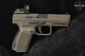 Canik TP9 SF Elite 9mm Luger OD Green in Excellent Condition Image 3