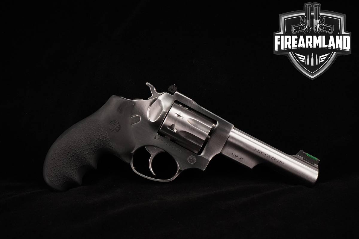 Ruger SP101 22LR 4.2" Stainless Ruger-SP101 SP-101 +ORIG CASE & HOLSTER