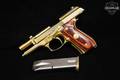 Beretta Model 96D Centurion .40 S&W Gold color plating in Good Condition Image 2