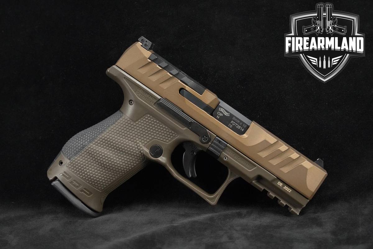 Walther PDP Compact 9mm 4" Burnt Bronze Cerakote Walther PDP-C +2 MAGS