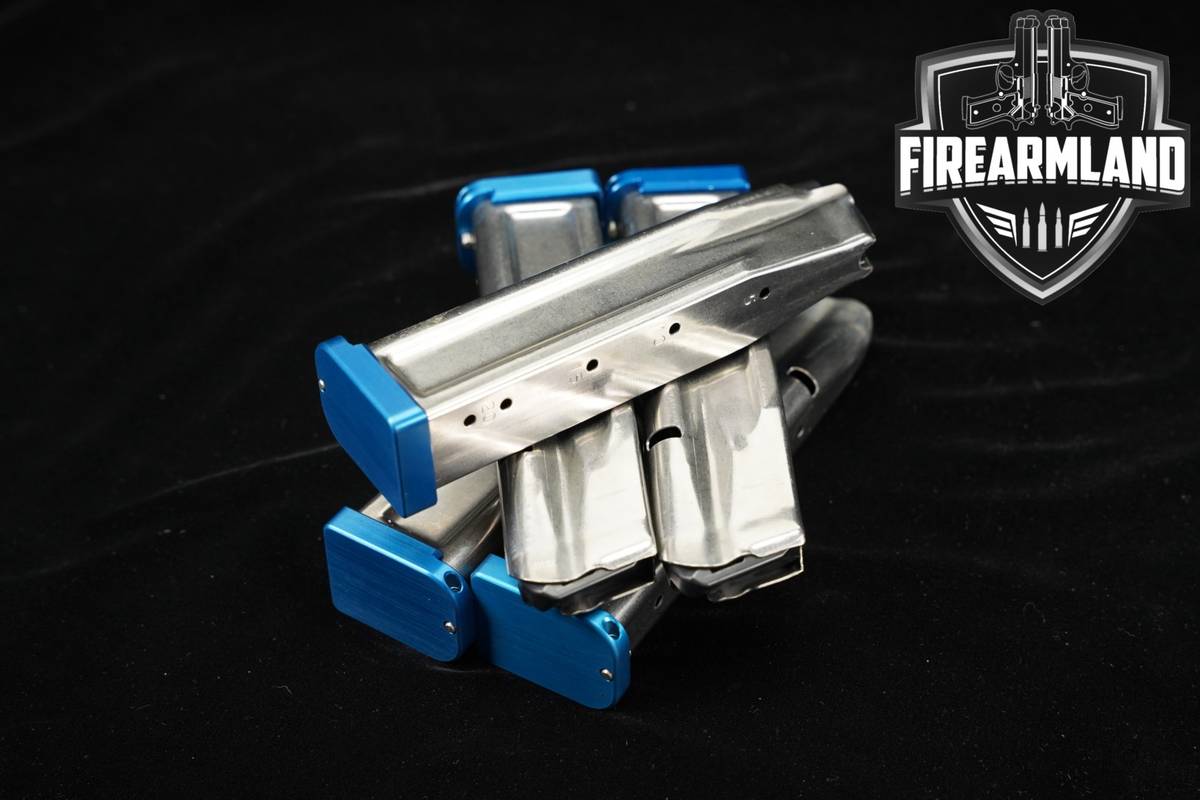 FIVE (5) Atlas Gunworks 2011 DS 1911 140MM 23 Round Maga 9mm Luger Mags