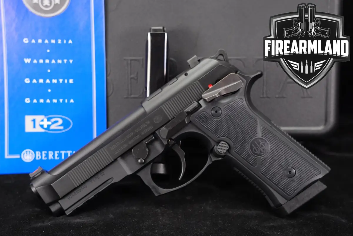 Beretta 92GTS Centurion 9mm Optics-Ready 4.3" 92-GTS +2 MAGS & ORIG CASE
