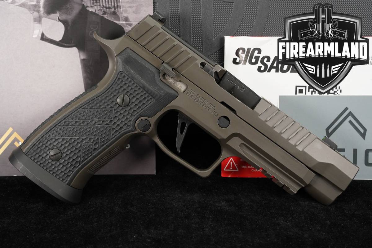 Sig Sauer P320-AXG Legion 9mm Optics‑Ready 3.9" COMP P 320 +ORIG CASE