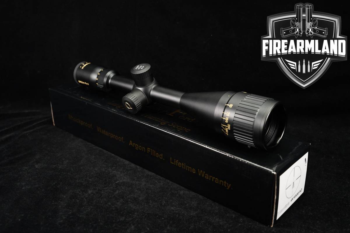 Quigley Ford Second Focal Plane Scope 4-16x50mm SFP MOA Custom +ORIG BOX
