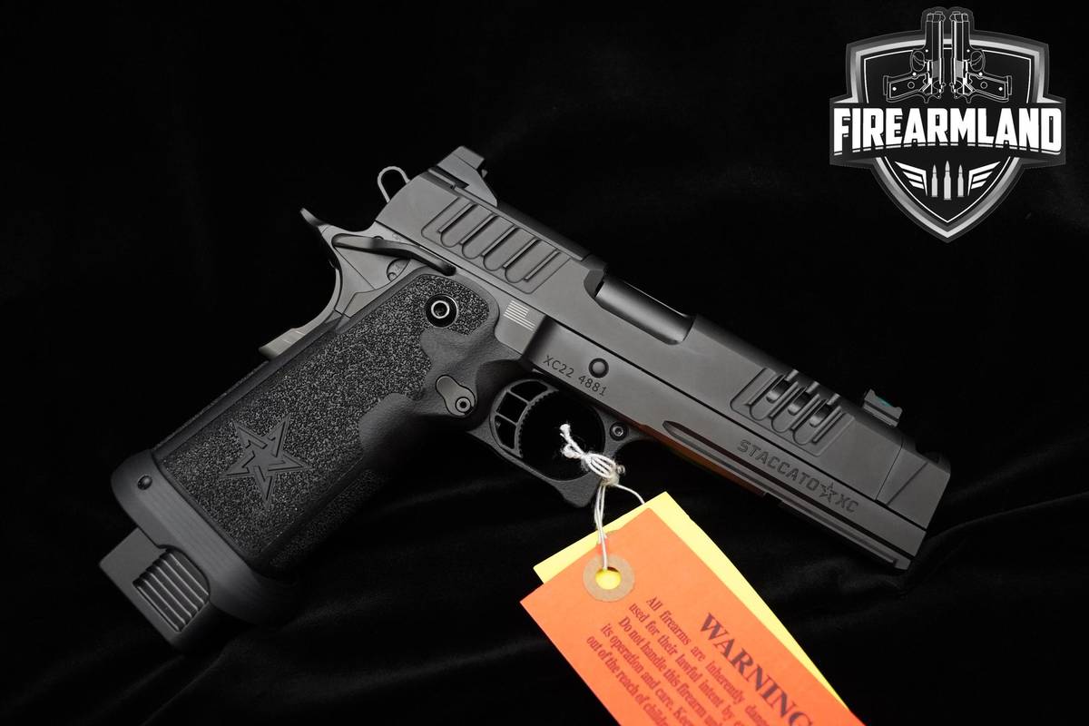 ORIG CASE Staccato XC 9mm STI XC 1911 Pistol 9 Staccato 2MAGS