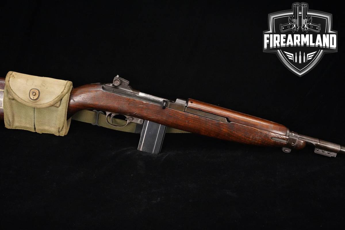 WW2 1943 Inland Mfg M1 Carbine .30-Cal 17.75" Parkerized U.S.