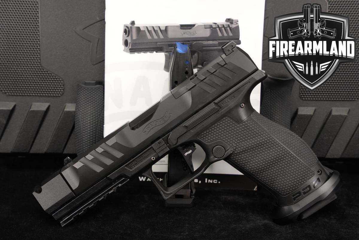 Walther PDP Pro-X PMM Optics-Ready 9mm COMP 4.6" +2 MAGS & ORIG CASE
