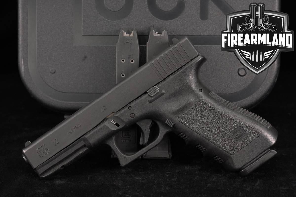 Glock 22 Gen3 G22 Gen 3 40 S&W 4.49" +THREE MAGS & ORIG CASE