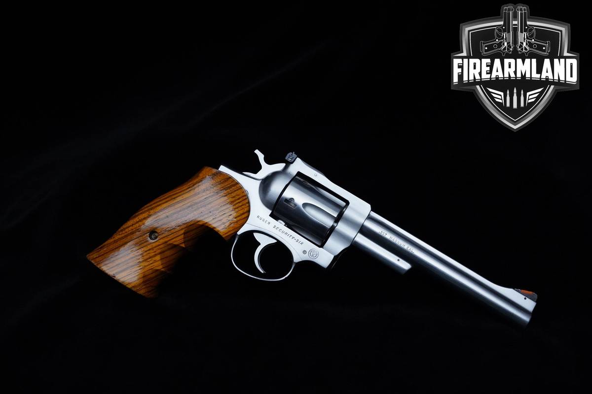 1978 Ruger Security Six Stainless Steel Security Ruger Six Security-6 DA/SA
